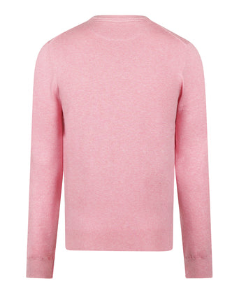 Sweater Cotton-Cashmere Round Neck | Light Pink