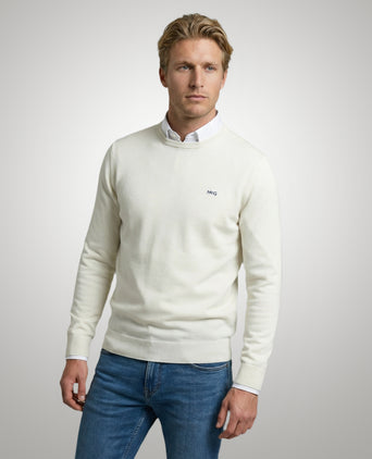 Trui Katoen-Kasjmier Ronde Hals | Kit