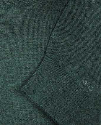 Trui Luxe Merinowol Ronde Hals | Winter Sage