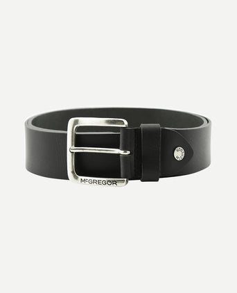 Nette leren riem | Black