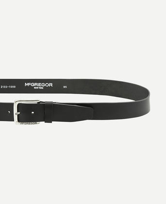 Nette leren riem | Black