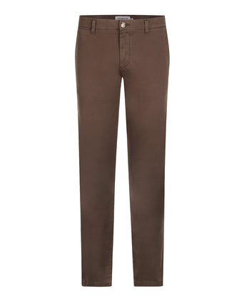 Chino Garment Dyed Modern Fit | Chocolate Brown