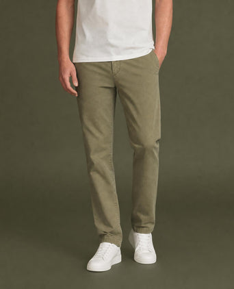 Chino Garment Dyed Modern Fit | Light Olive