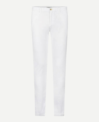 Chino Garment Dyed Modern Fit | White