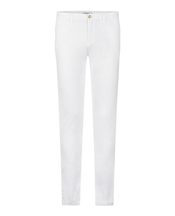 Chino Garment Dyed Modern Fit | White