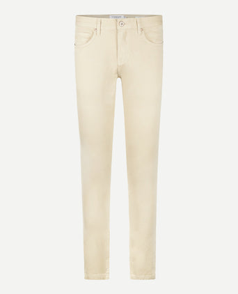 Broek Five Pocket Garment Dyed | Sand