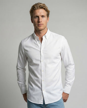 Shirt Oxford Stretch | White