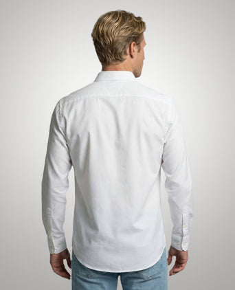 Overhemd Oxford Stretch | White