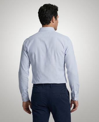 Overhemd Oxford Smalle Streep | Light Blue