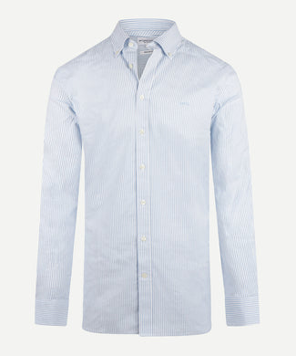 Overhemd Oxford Smalle Streep | Light Blue Overhemd Oxford Smalle Streep | Light Blue