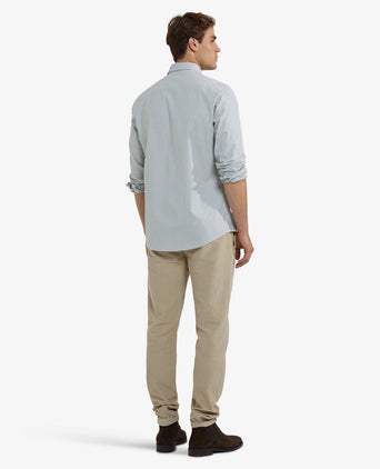 Oxford Shirt Large Stripe | Winter Sage