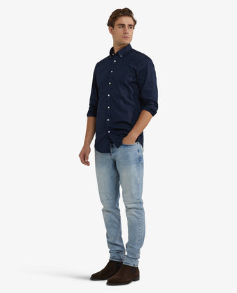 Poplin Shirt | Navy