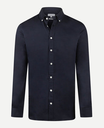Overhemd Poplin | Navy