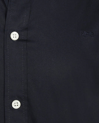 Overhemd Poplin | Navy