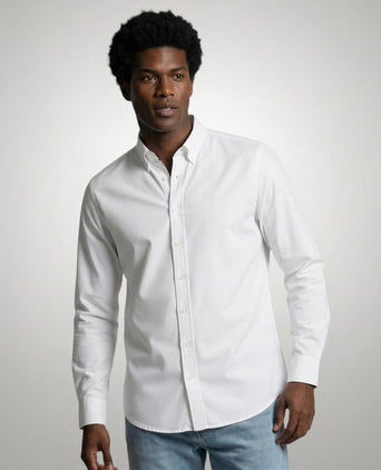 Overhemd Poplin | White