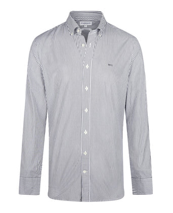 Shirt Poplin Stripe | Navy