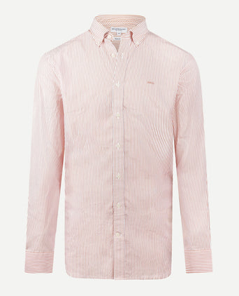 Overhemd Poplin Streep | Sundown