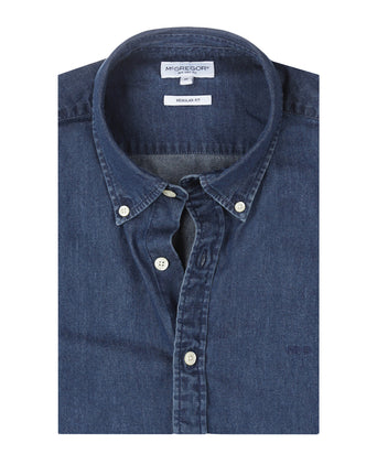 Overhemd Denimlook | Medium Blue