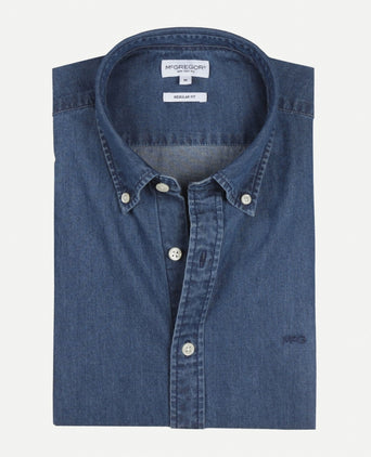 Overhemd Denimlook | Medium Blue