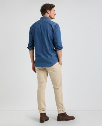 Overhemd Denimlook | Medium Blue