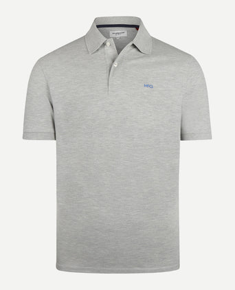 Classic Polo Regular Fit | Medium Grey Melange