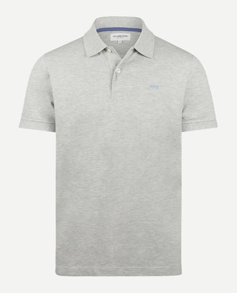 Classic Polo Regular Fit | Medium Grey Melange