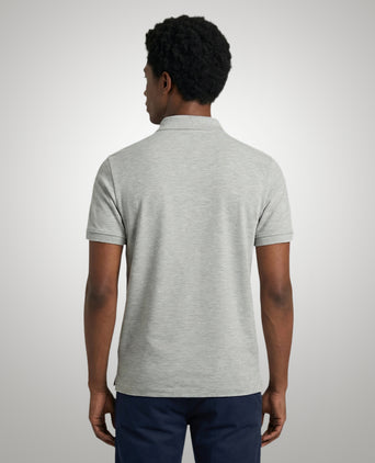 Classic Polo Regular Fit | Medium Grey Melange