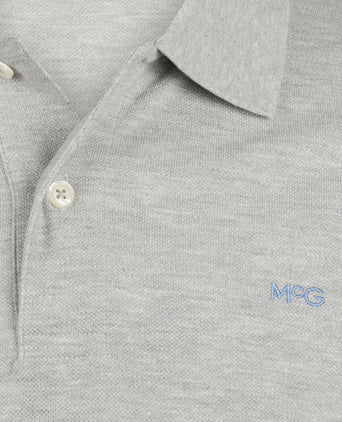 Classic Polo Regular Fit | Medium Grey Melange