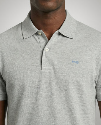 Classic Polo Regular Fit | Medium Grey Melange