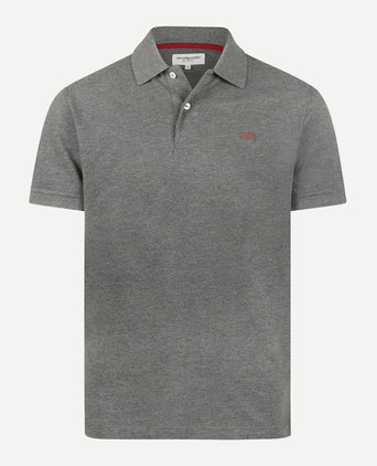 Classic Polo Regular Fit | Dark Grey Melange
