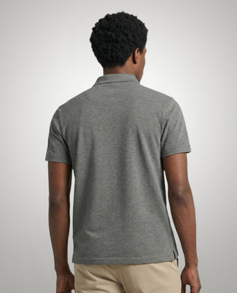 Classic Polo Regular Fit | Dark Gray Melange