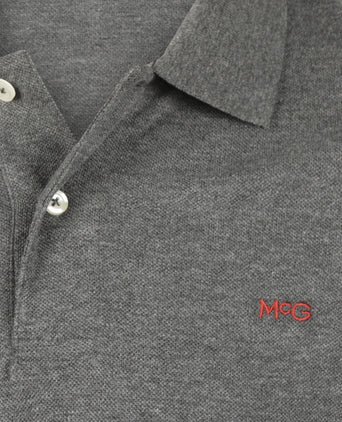 Classic Polo Regular Fit | Dark Gray Melange