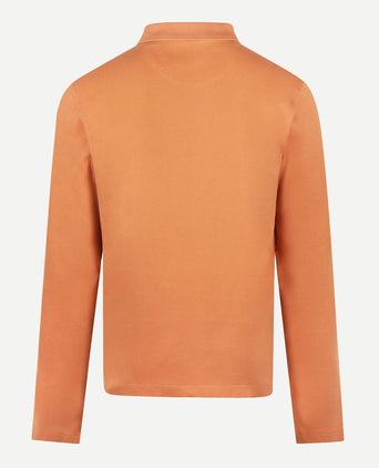 Polo piqué lange mouw | Sundown