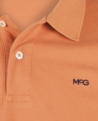 Polo piqué lange mouw | Sundown