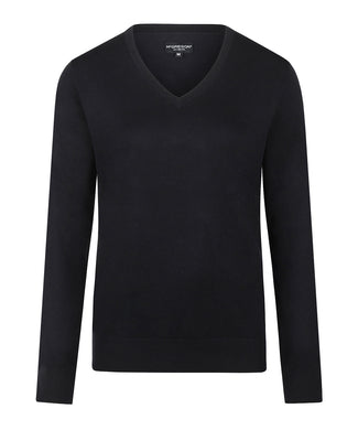 Sweater Cotton-Cashmere V-Neck | Navy Sweater Cotton-Cashmere V-Neck | Navy