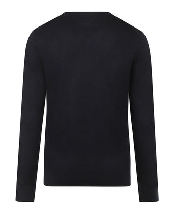 Sweater Cotton-Cashmere V-Neck | Navy