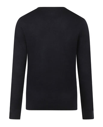 Sweater Cotton-Cashmere Round Neck | Navy