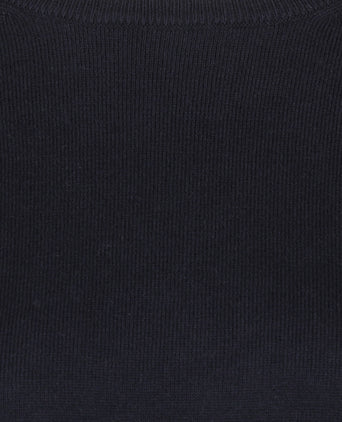 Sweater Cotton-Cashmere Round Neck | Navy