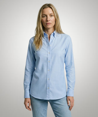 Blouse Oxford Stretch | Light Blue Blouse Oxford Stretch | Light Blue