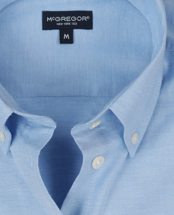 Blouse Oxford Stretch | Light Blue