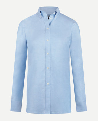 Blouse Oxford Stretch | Light Blue