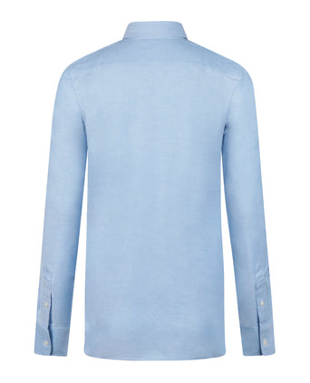 Blouse Oxford Stretch | Light Blue