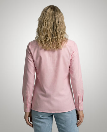 Blouse Oxford Stretch | Light Pink