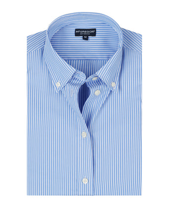 Blouse Poplin Stripe | Light Blue