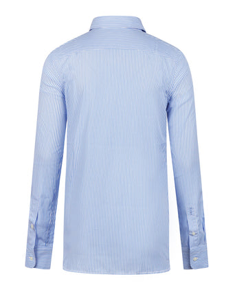 Blouse Poplin Stripe | Light Blue