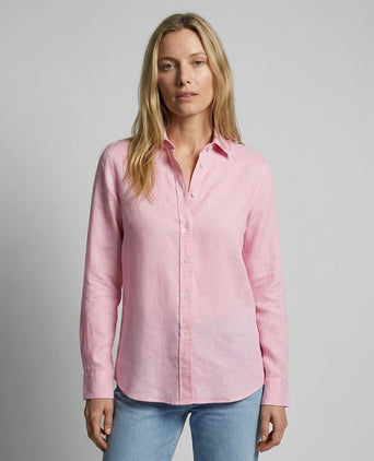 Blouse Katoen Linnen | Light Pink