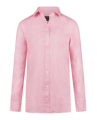 Blouse Katoen Linnen | Light Pink