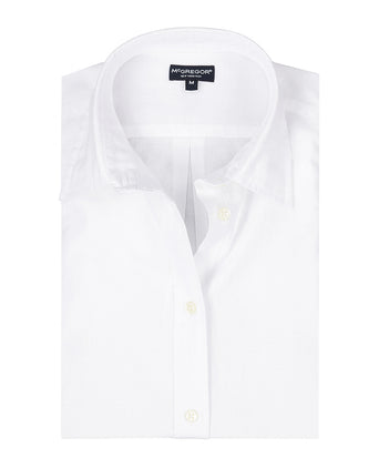 Blouse Katoen Linnen | White