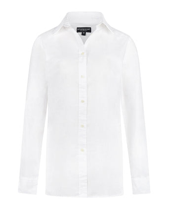 Blouse Katoen Linnen | White