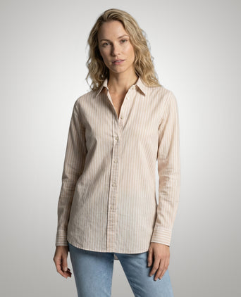Blouse Katoen Linnen Streep | Kit